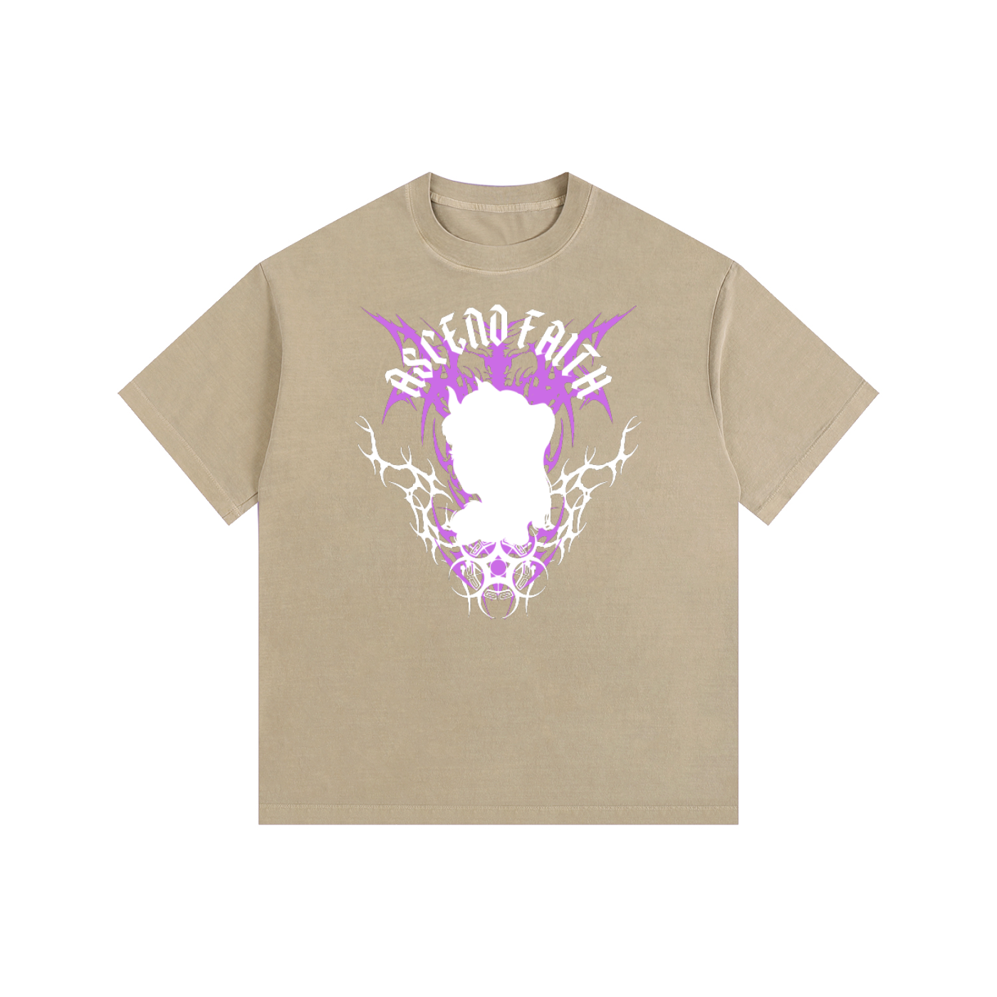 Vintage Washed Oversized Cotton T-Shirt