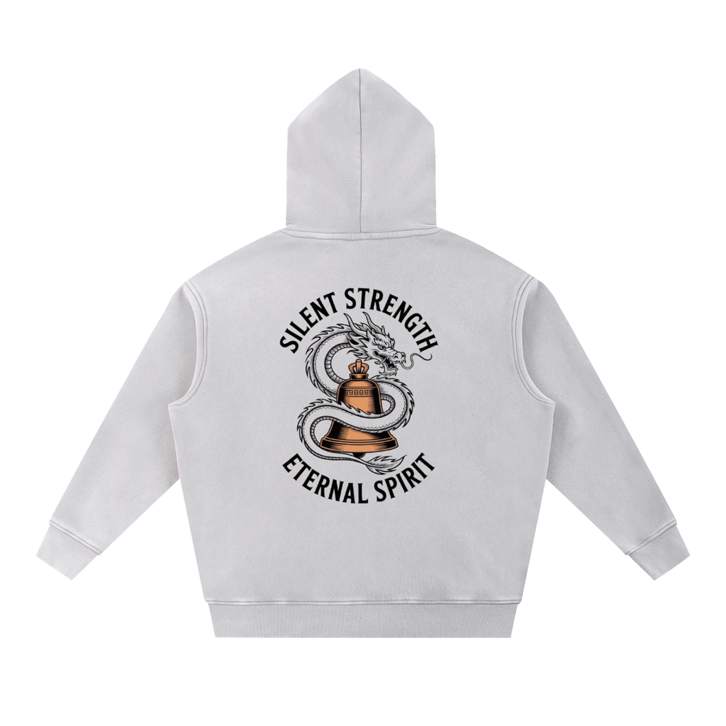 Snow Wash Fleece Oversize Hoodie