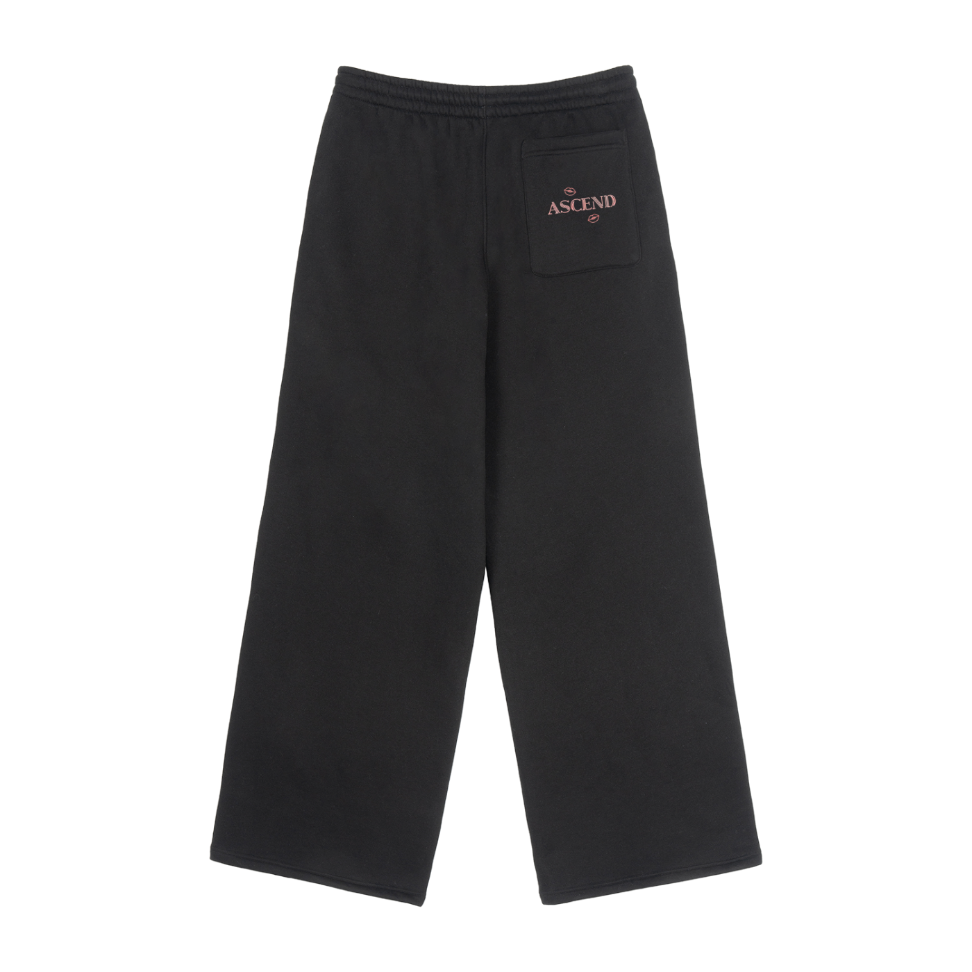 Fleece Drawstring Straight-Leg Sweatpants