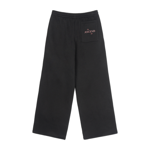 Fleece Drawstring Straight-Leg Sweatpants