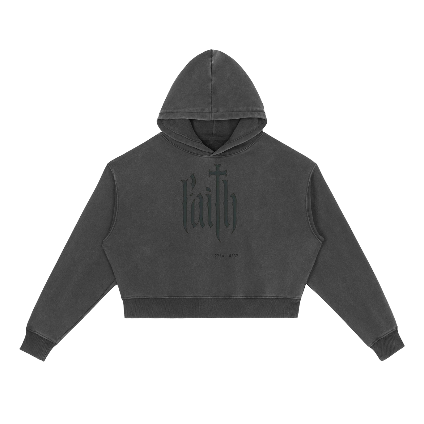 FAITH Washed Heavyweight Hoodie