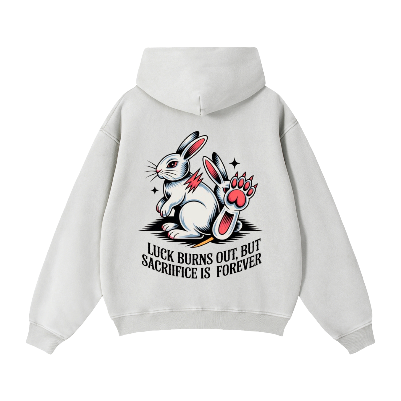 Zip-Through Boxy Fleece Hoodie