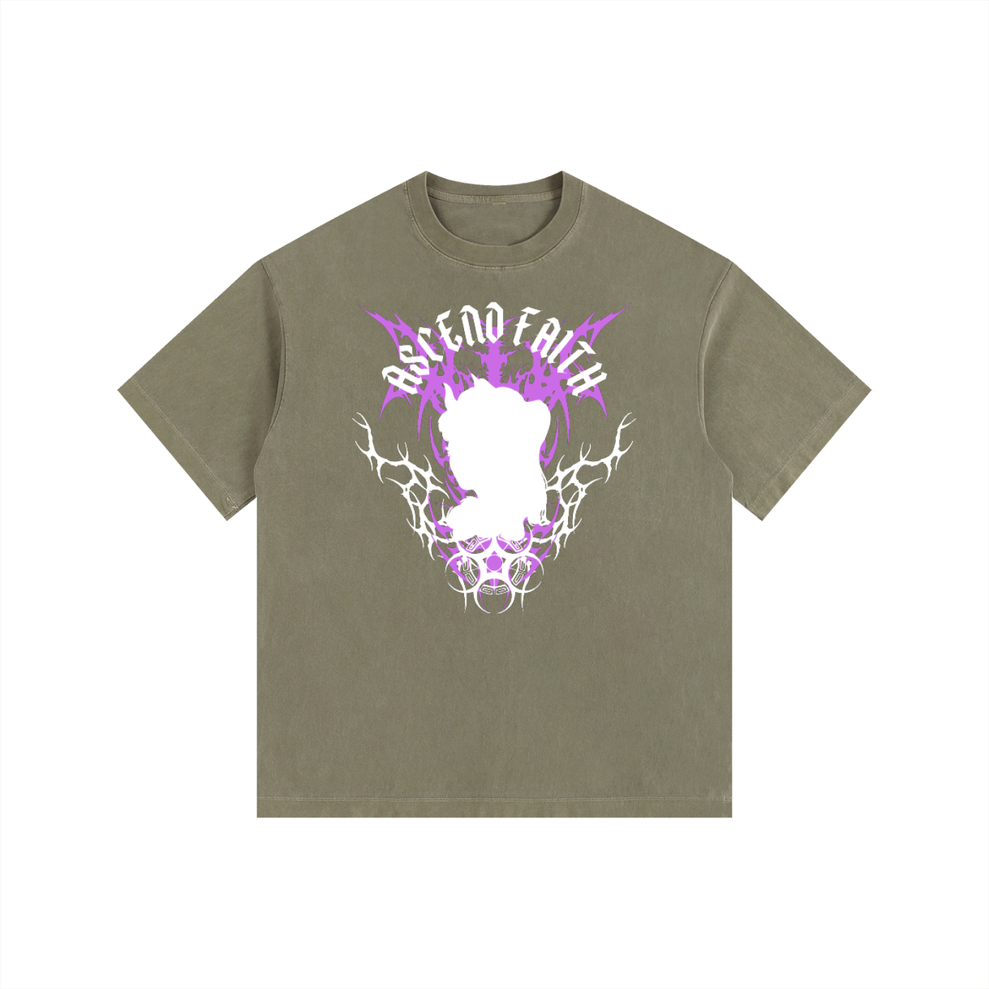 Vintage Washed Oversized Cotton T-Shirt