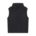 Snow Washed Sleeveless Hoodie