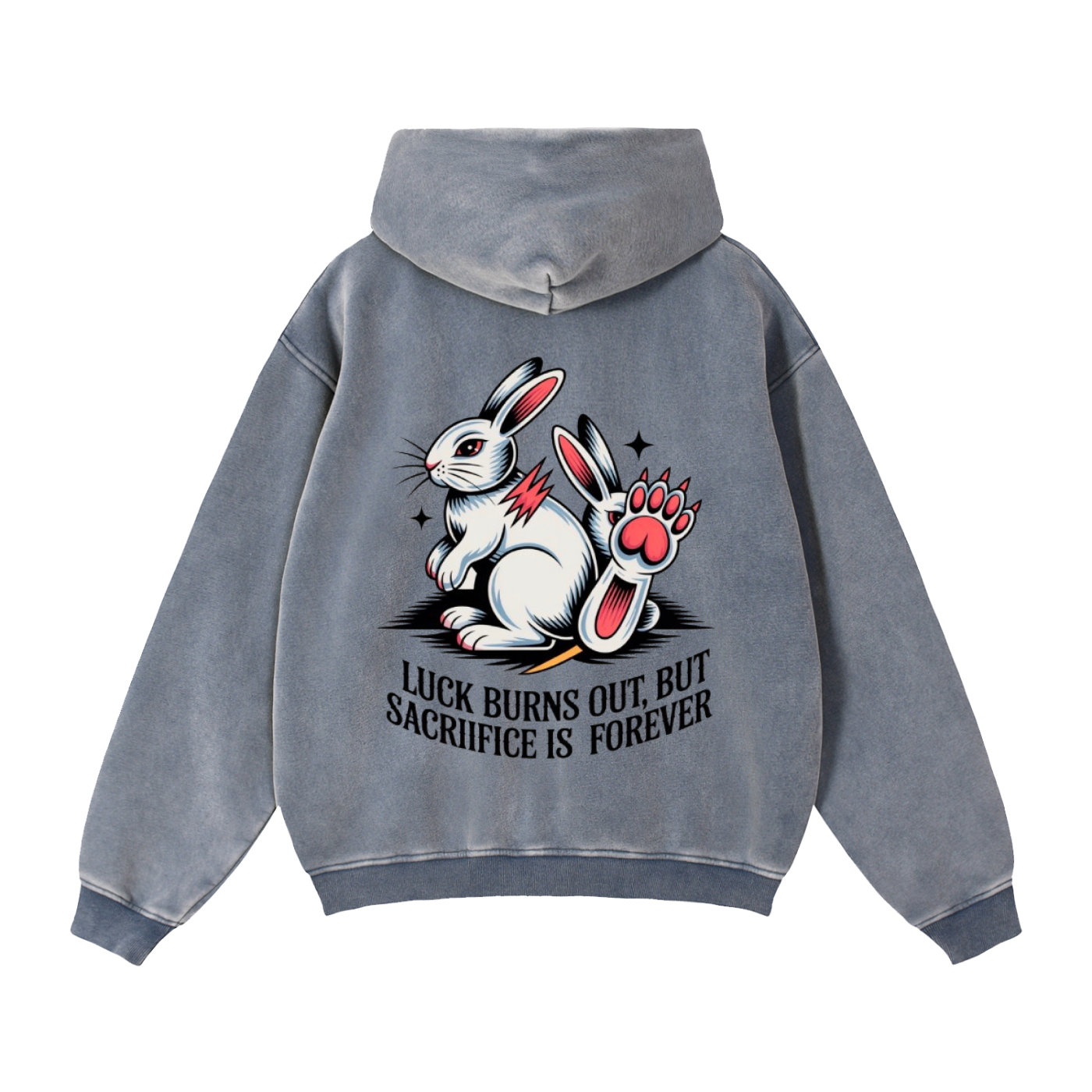 Zip-Through Boxy Fleece Hoodie