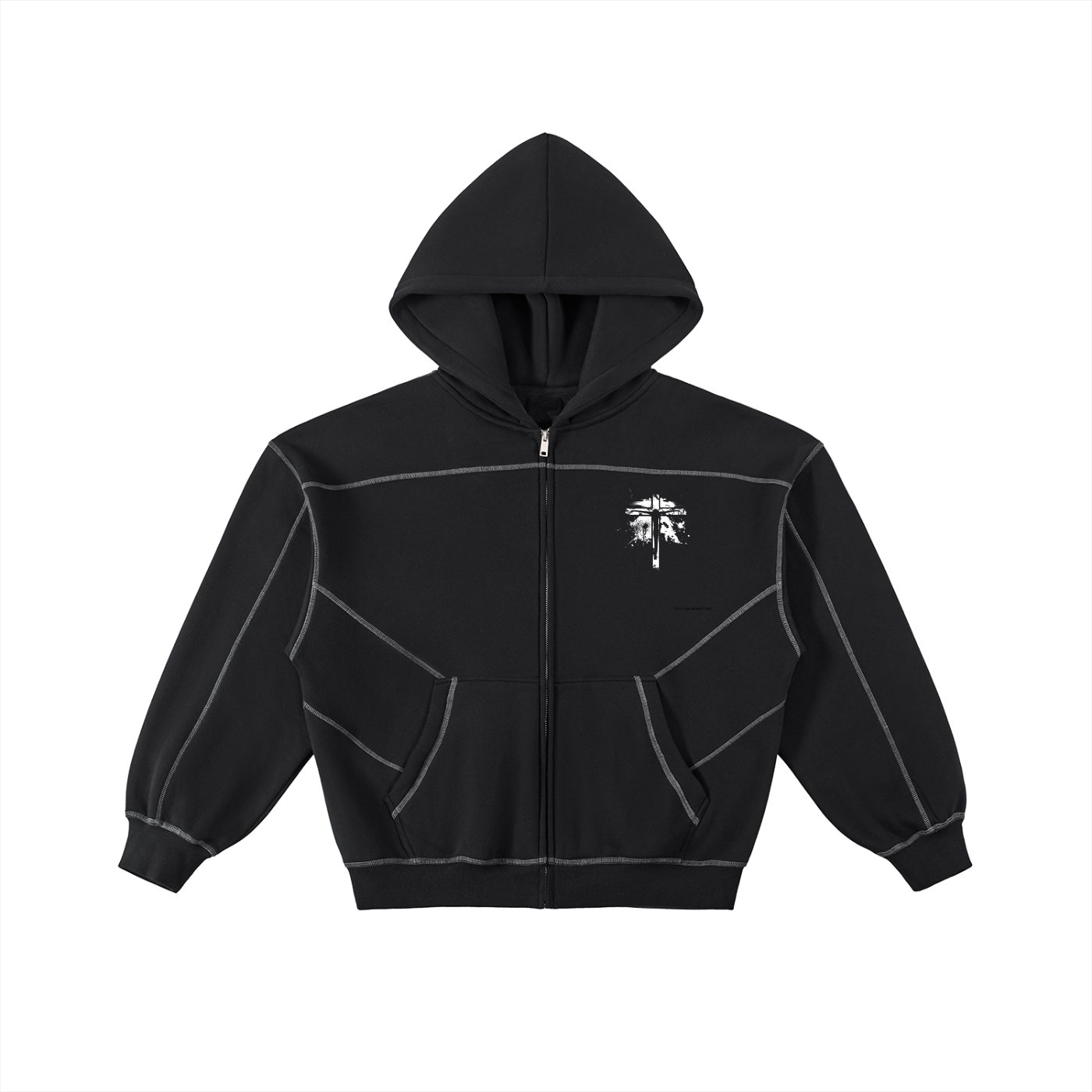 FAITH Fleece Zip Hoodie