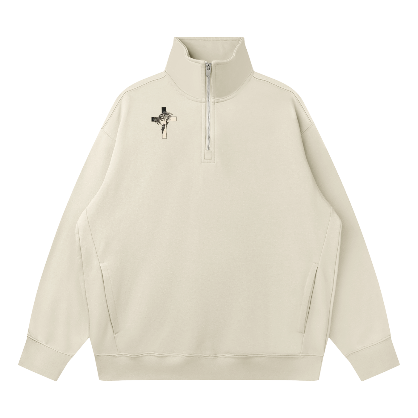 FAITH Quarter-Zip Sweatshirt